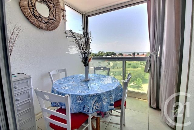 Appartement Studio cabine à vendre - 2 pièces - 25.49 m2 - CANET EN ROUSSILLON - 66 - LANGUEDOC-ROUSSILLON - Century 21 Côte Catalane Immobilier